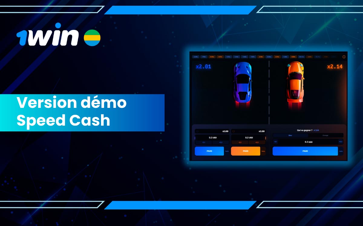 Speed Cash est une expérience palpitante qui reprend l'atmosphère pleine d'adrénaline des machines à sous. Avec des bonus attrayants et une dynamique de jeu fascinante, les joueurs ont une réelle opportunité de réaliser de belles gains. Ce jeu met en scène une compétition acharnée entre deux voitures, permettant aux participants de vivre l'excitation d'une course tout en ayant la possibilité de devenir riches.