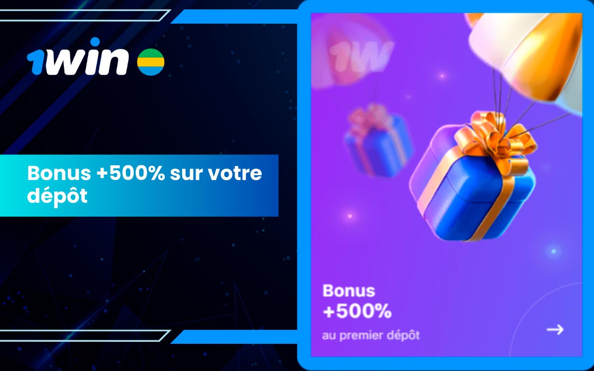Bonus 1Win +500% sur votre dépôt pour les nouveaux clients 1Win