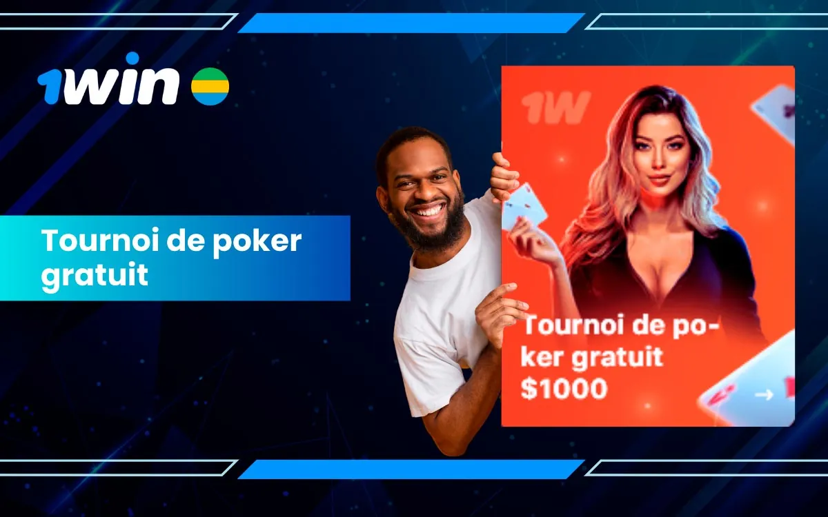 Les passionnés de jeux de cartes découvriront une offre exceptionnelle sur le site de 1win. Chaque joueur a la possibilité de participer à un tournoi de poker gratuit avec une dotation impressionnante. Pour cela, rendez-vous dans la section Poker et cliquez sur l'onglet tournois. Cherchez ensuite le tournoi intitulé « 1win 1000$ Freeroll » et inscrivez-vous. Et le meilleur dans tout ça, c'est que la participation est entièrement gratuite. De plus, vous recevrez 5 000 jetons gratuits. Toutes les conditions relatives au tournoi sont disponibles sur notre site web.