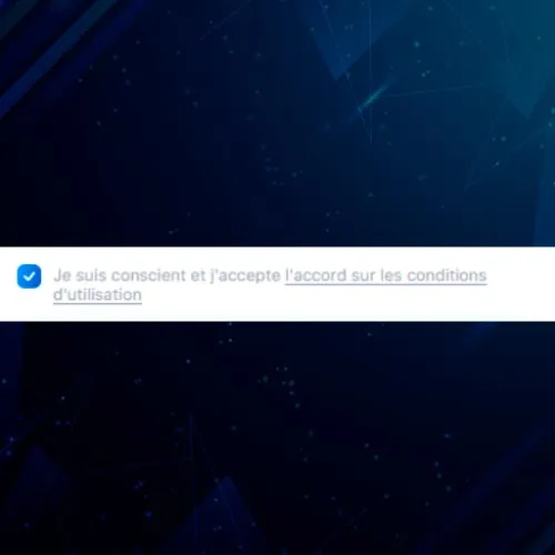 Accepter les termes et conditions sur 1Win.