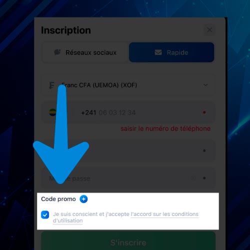 Visitez notre site pour créer votre propre compte.