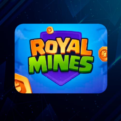 Cliquez sur l'icône de Royal Mines pour passer à l'étape de jeu.