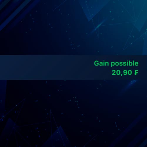 Vos gains seront transférés sur votre compte 1Win.